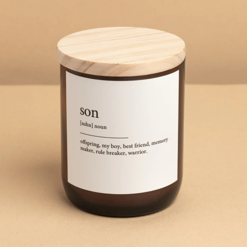 Son - Dictionary Candle - Commonfolk Collective - Image 1