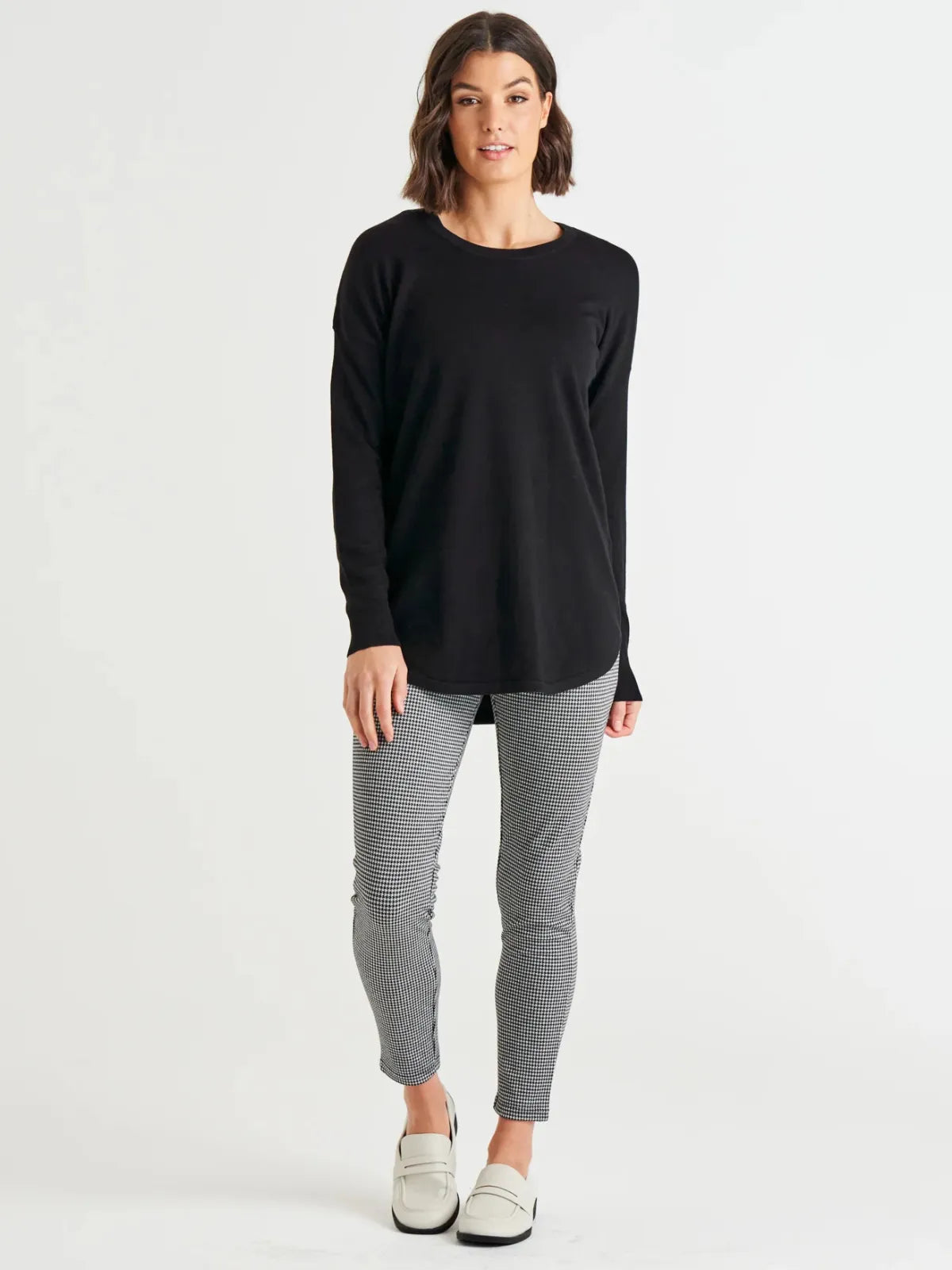 Sophie Knit Jumper - Black - Betty Basics - Image 1