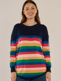 Sophie Knit Jumper - Multi Stripe