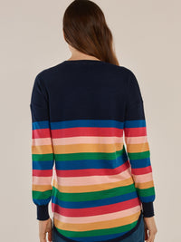 Sophie Knit Jumper - Multi Stripe