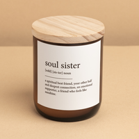 Commonfolk Collective Soul Sister, Dictionary Candle