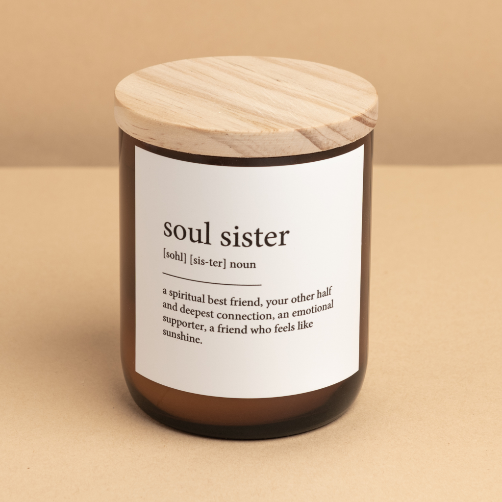 Commonfolk Collective Soul Sister, Dictionary Candle
