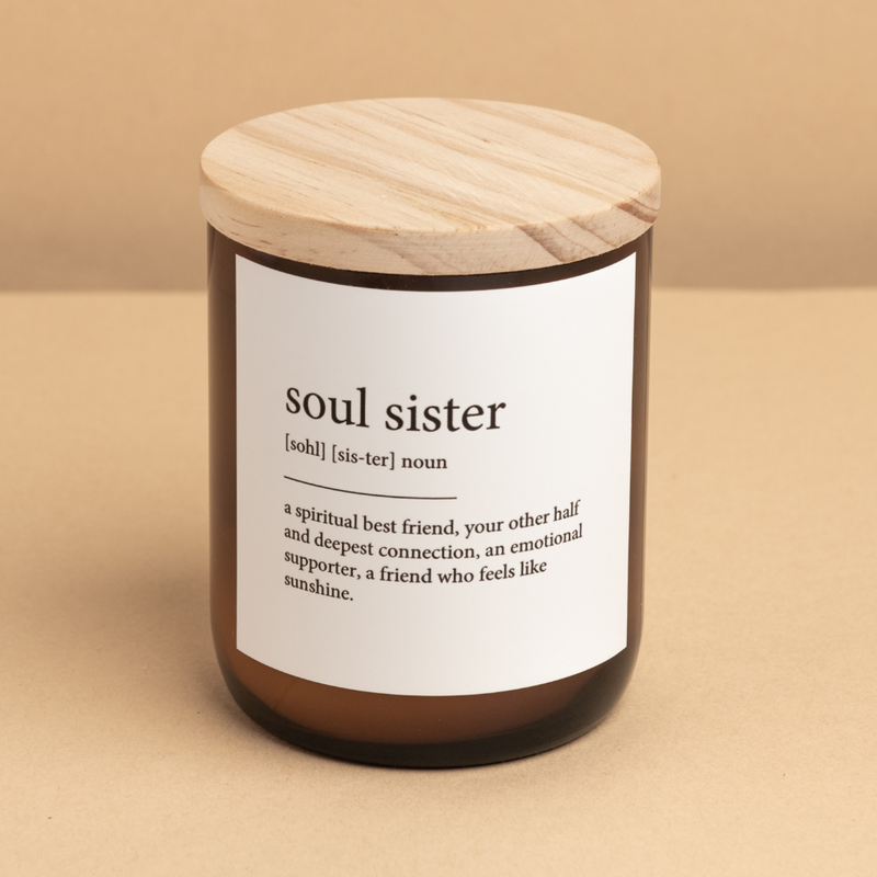 Commonfolk Collective Soul Sister, Dictionary Candle