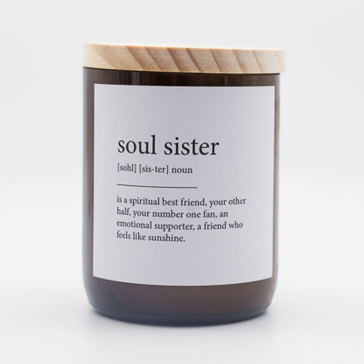 Commonfolk Collective Soul Sister, Dictionary Candle