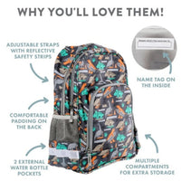 SploshDino Skate Backpack