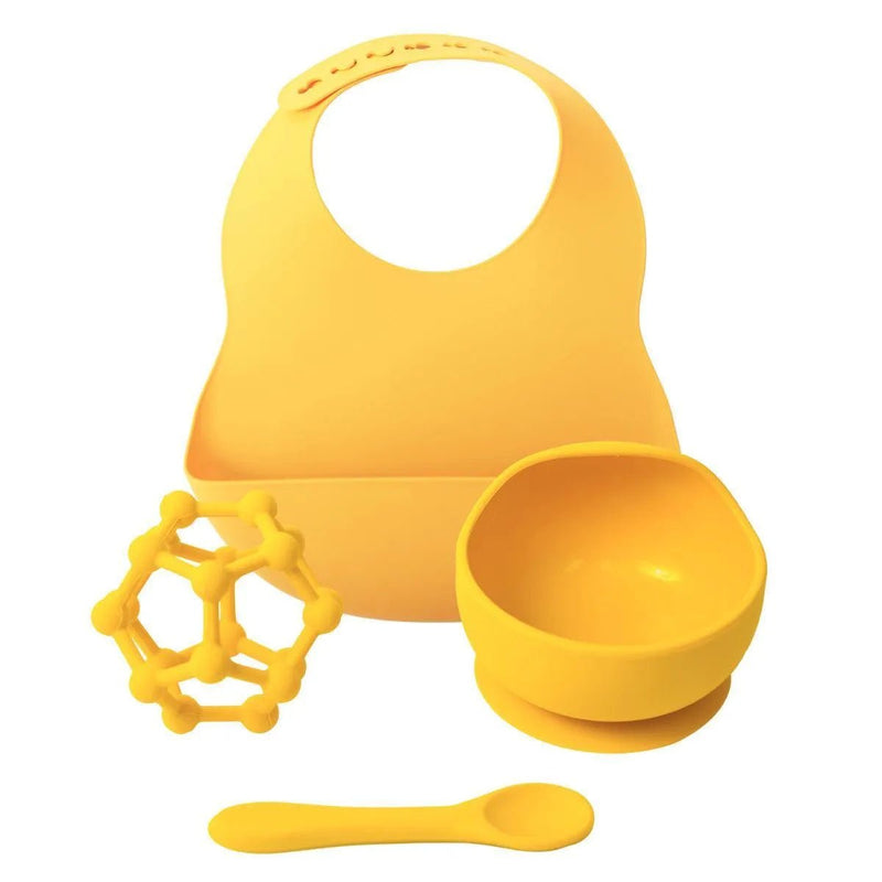 SploshSilicone Dinner Set - Mustard