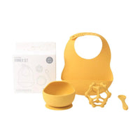 SploshSilicone Dinner Set - Mustard