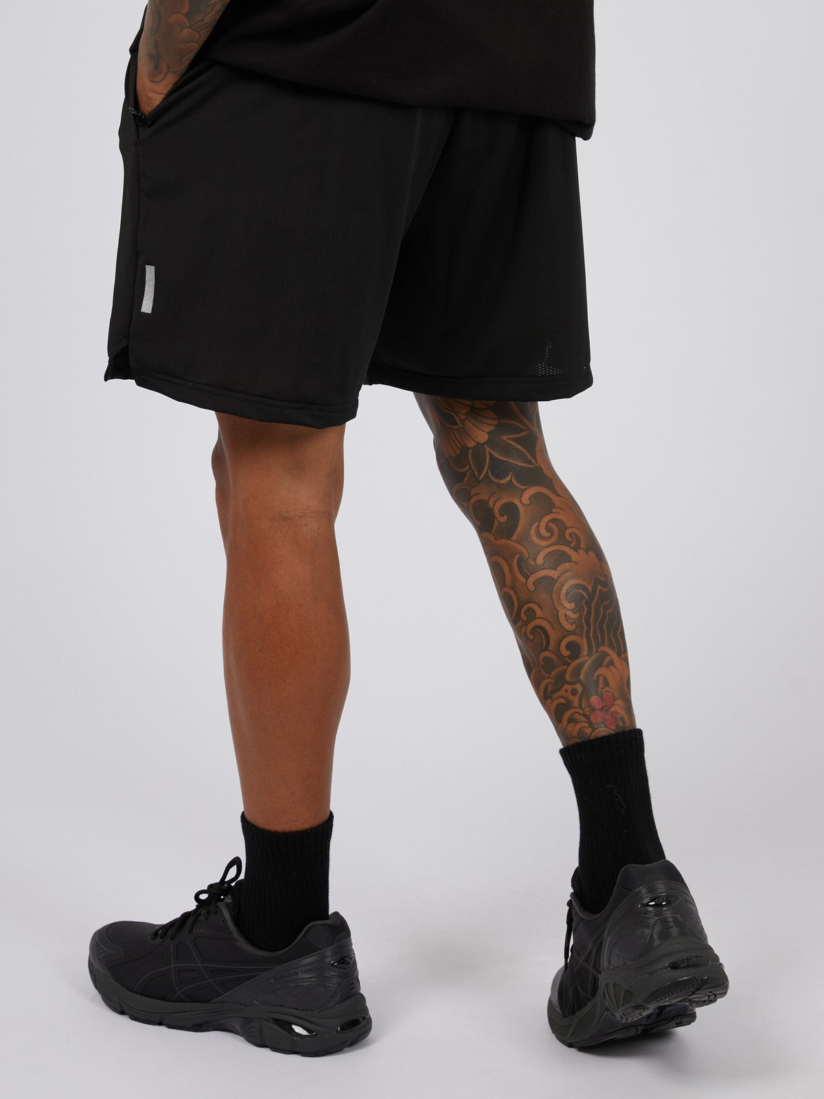 Gains Gym Short - Black