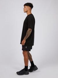 Gains Gym Short - Black
