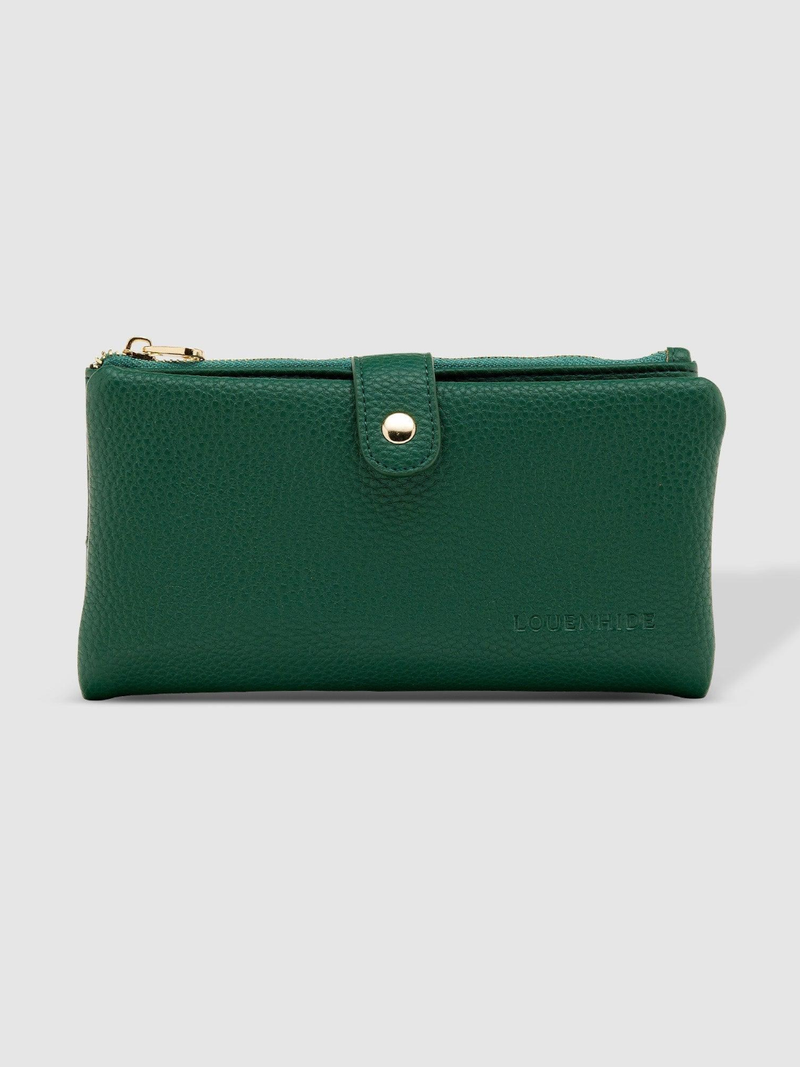 Stella Wallet - Green - Louenhide - Image 1