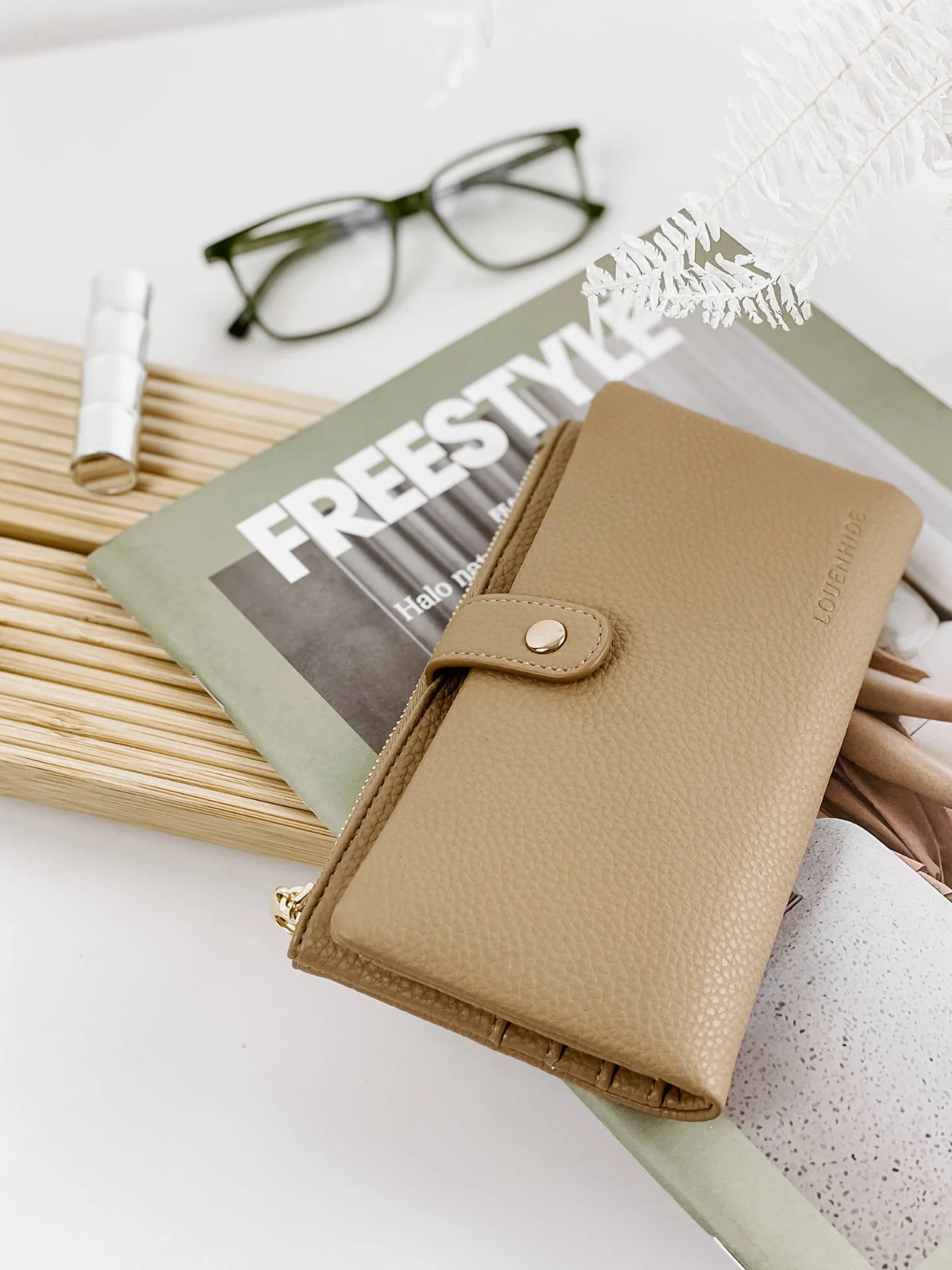 Stella Wallet - Latte - Louenhide - Image 5