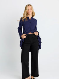 Straight Stretch Jean - Black