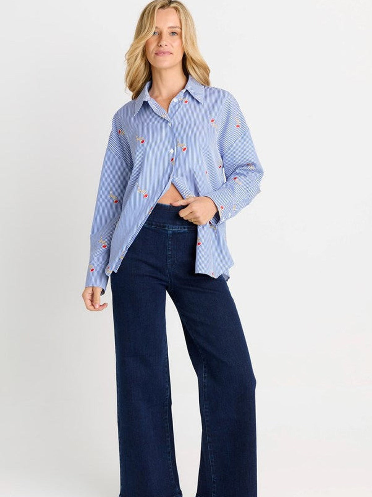Straight Stretch Jean - Indy Blue