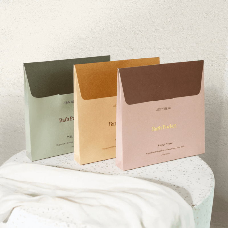 Stray WillowBath Pocket - Woodlands