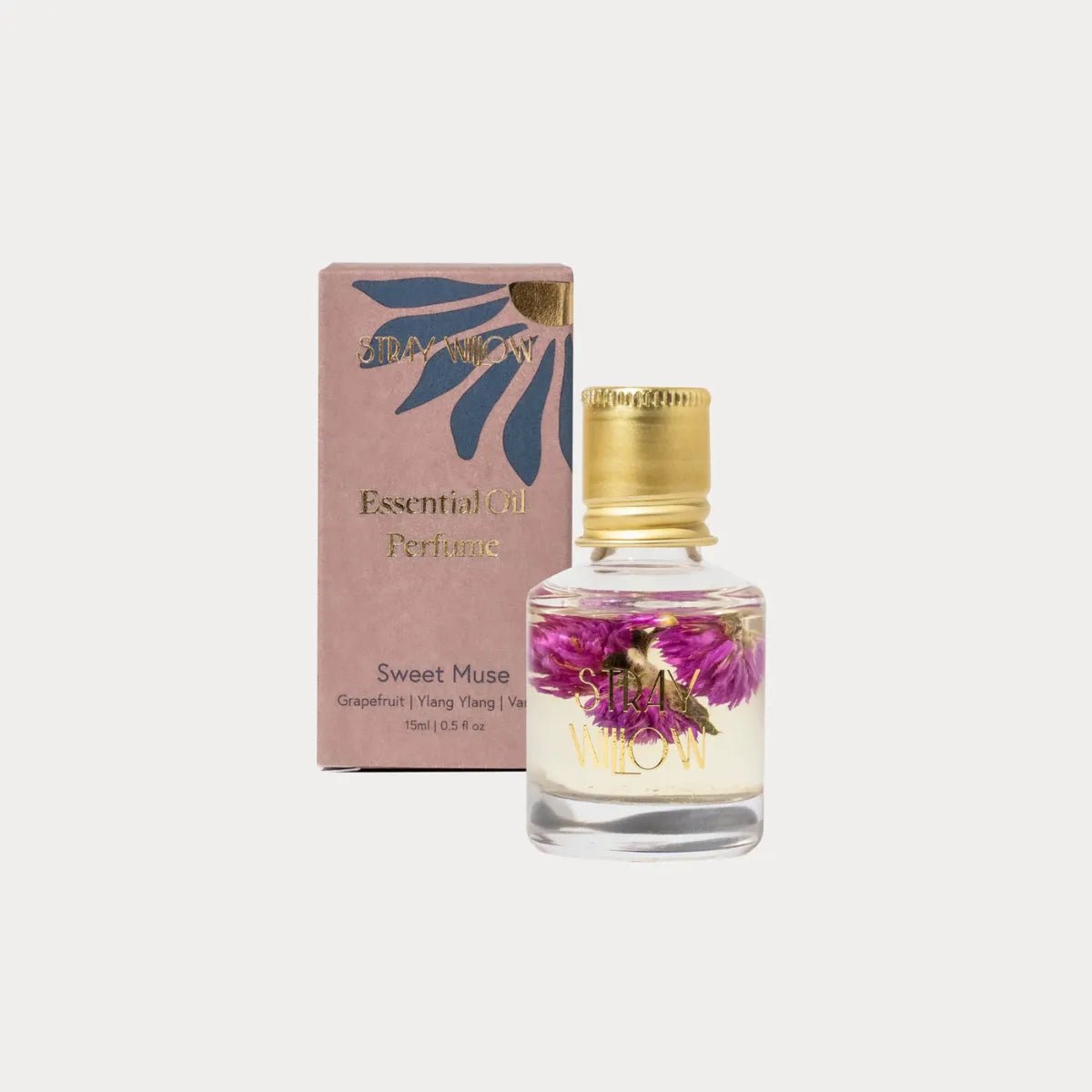Stray WillowEssential Oil Perfume Roller - Sweet Muse