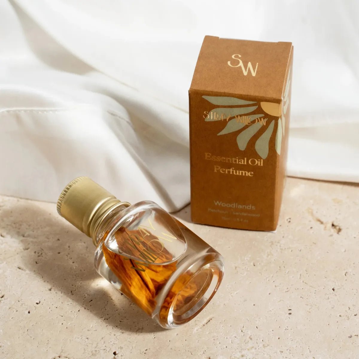 Stray WillowEssential Oil Perfume Roller - Woodlands