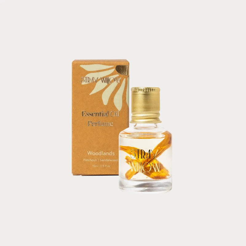Stray WillowEssential Oil Perfume Roller - Woodlands
