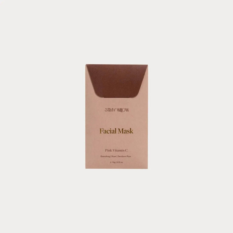 Stray WillowFacial Mask - Pink Vitamin C