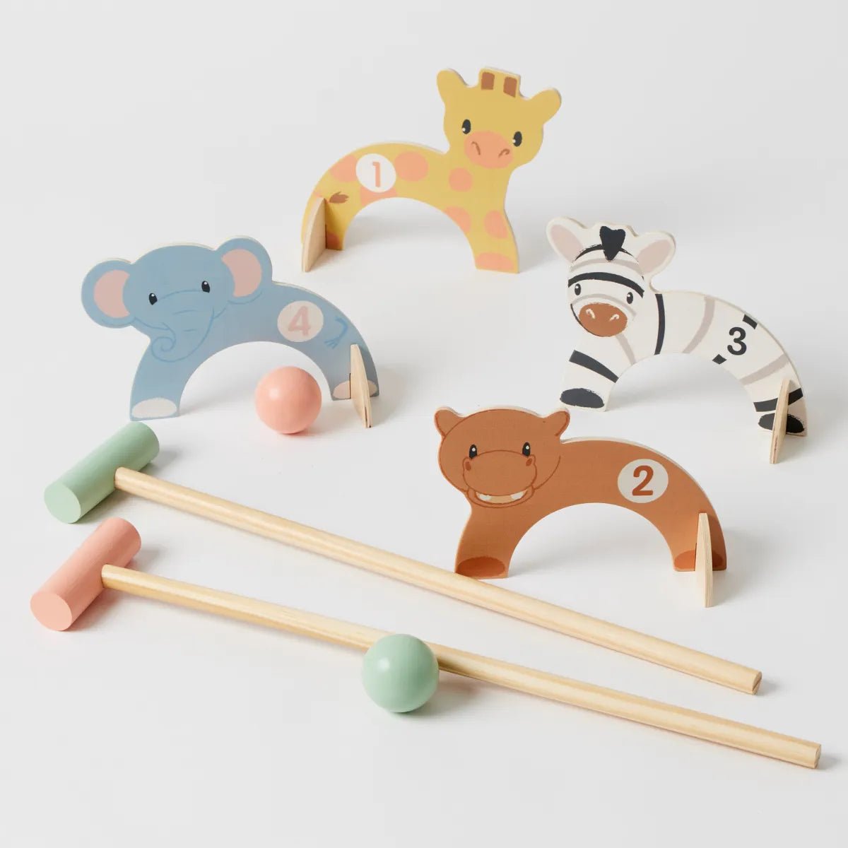 Studio CircusAnimal Croquet Set