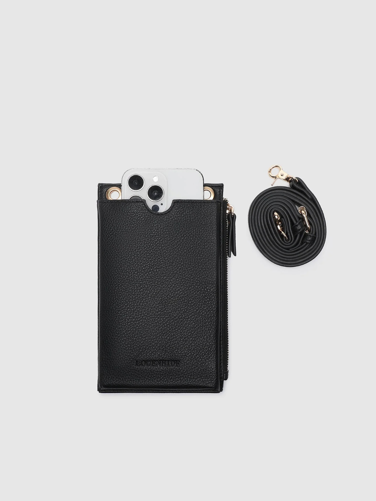 Suki Phone Bag - Black - Louenhide - Image 2