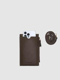 Suki Phone Bag - Chocolate