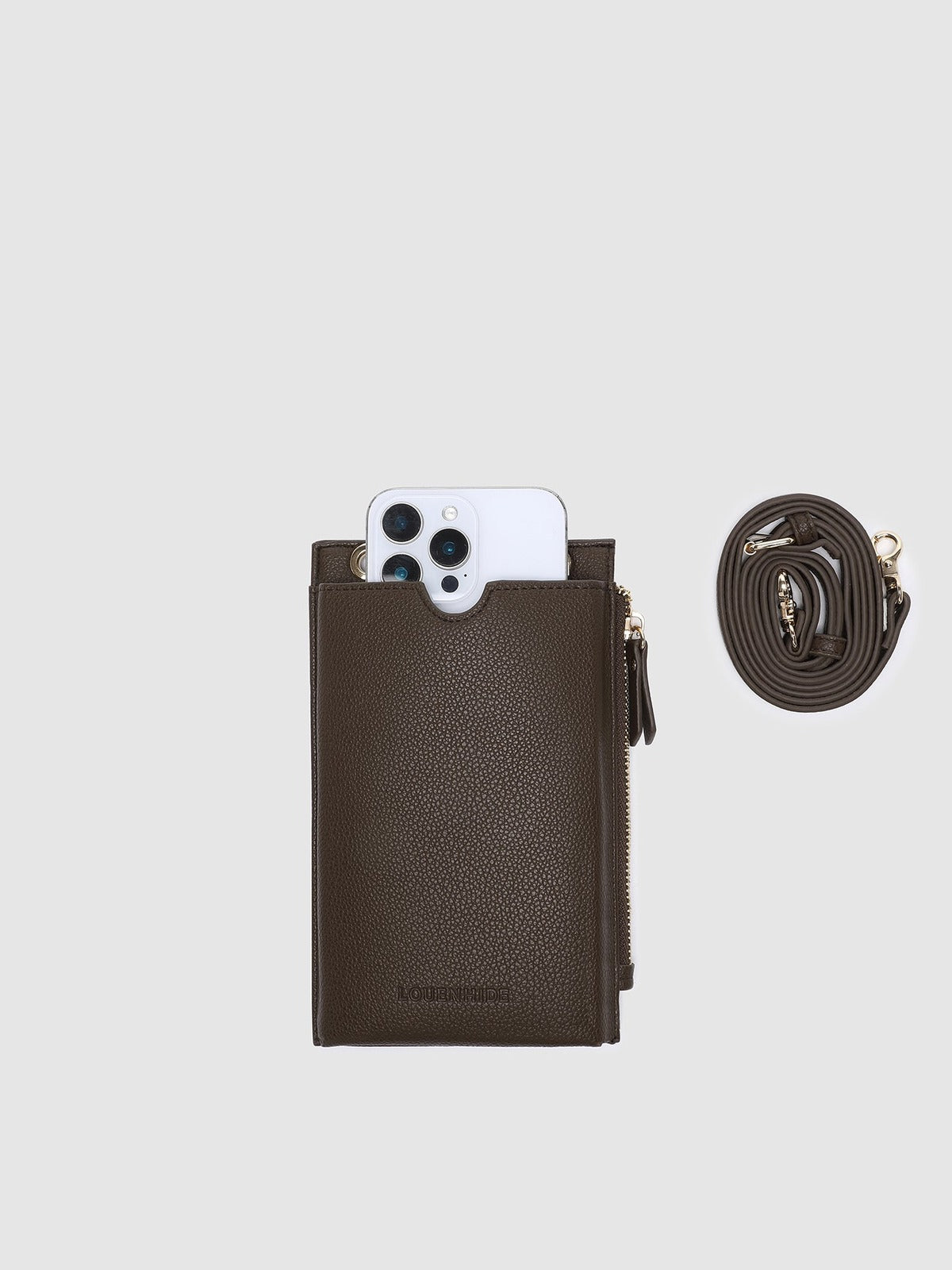 Suki Phone Bag - Chocolate