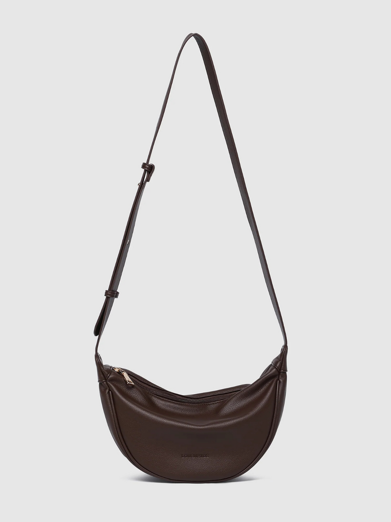 Sylvia Crossbody Bag - Chocolate - Louenhide - Image 1