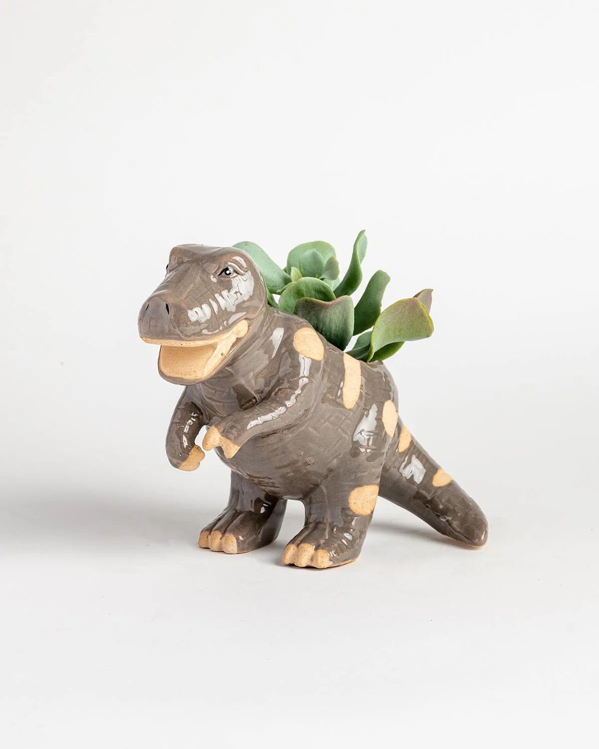 T-Rex Planter - Grey - Urban Products - Image 2
