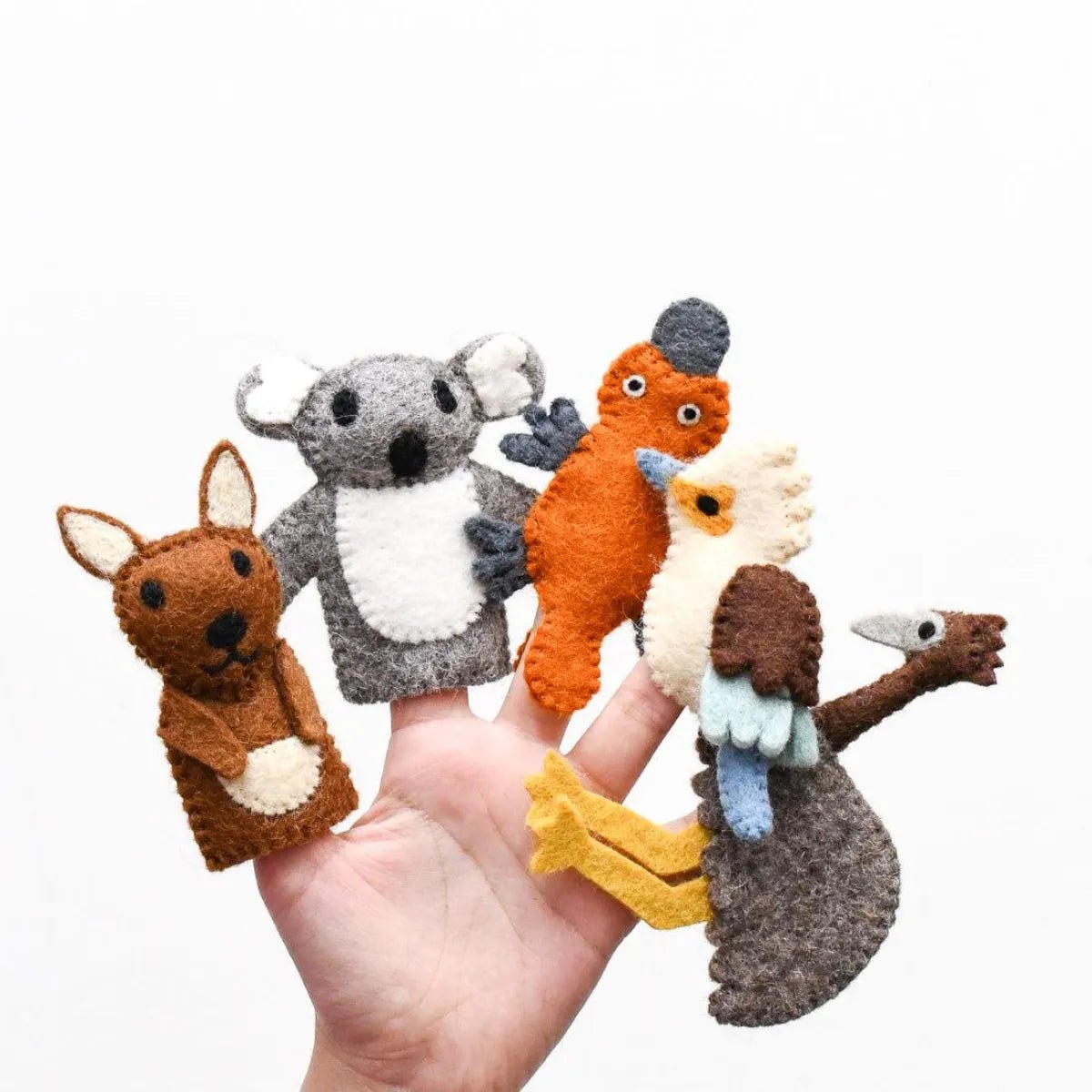 Tara TreasuresAustralian Animals A - Finger Puppet Set