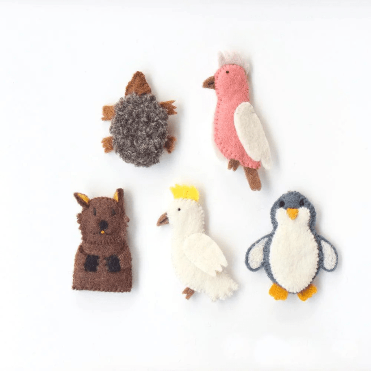 Tara TreasuresAustralian Animals B - Finger Puppet Set