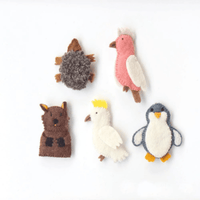 Tara TreasuresAustralian Animals B - Finger Puppet Set
