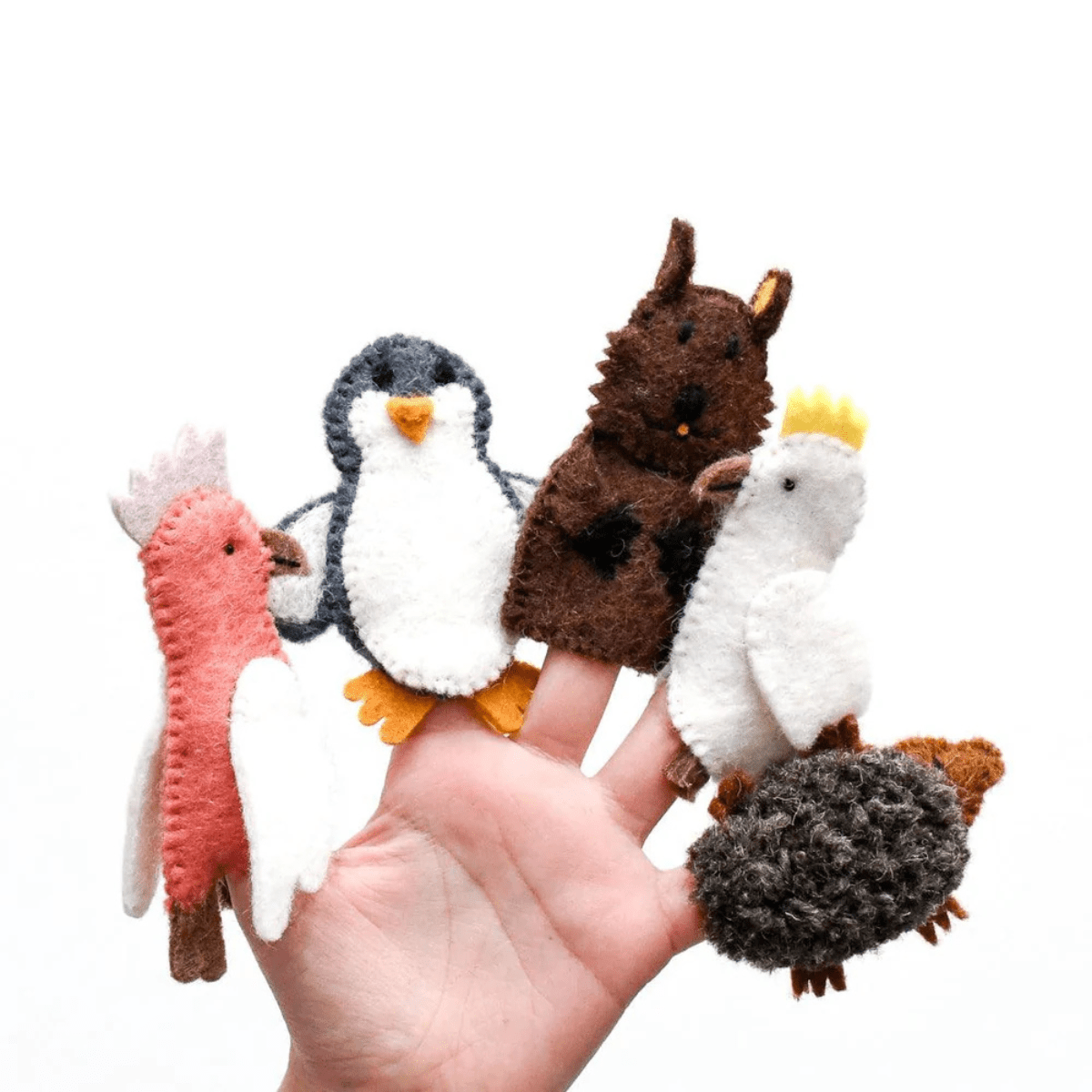 Tara TreasuresAustralian Animals B - Finger Puppet Set