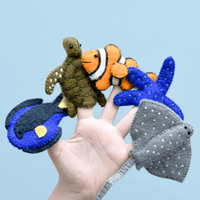Tara TreasuresAustralian Under the Sea - Finger Puppet Set