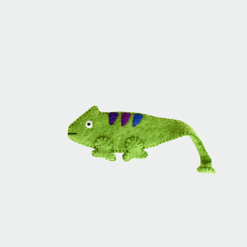 Tara TreasuresChameleon Finger Puppet