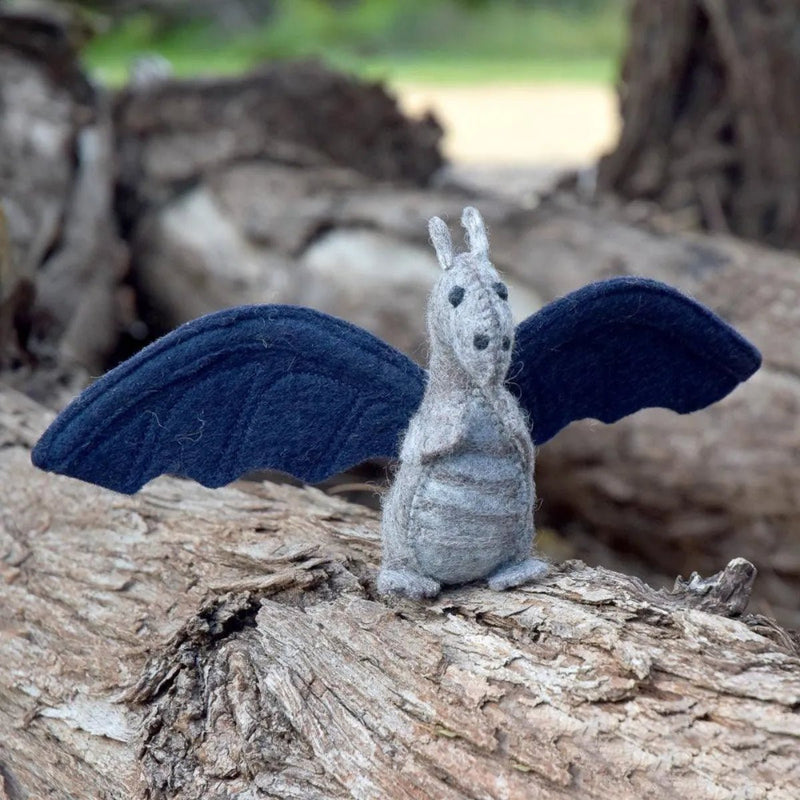 Tara TreasuresFelt Dragon Toy - Navy Blue
