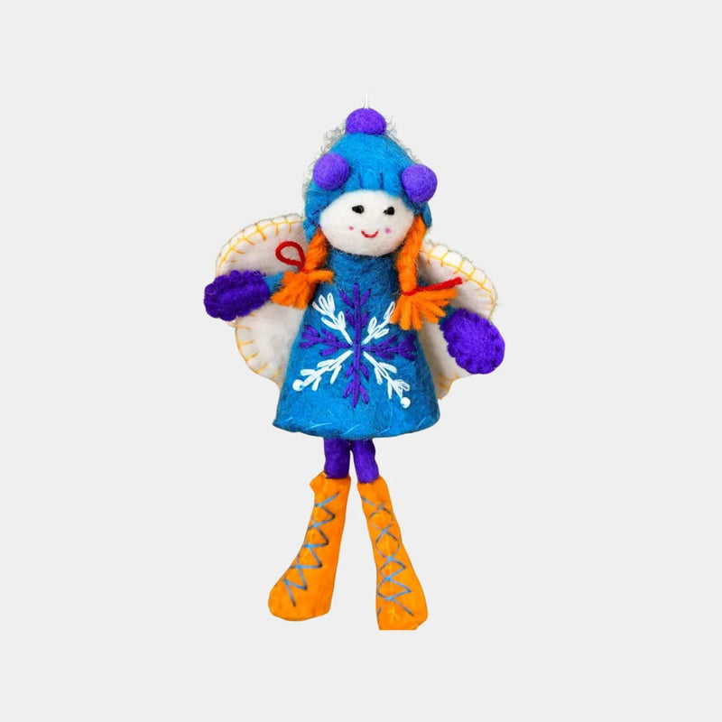 Tara TreasuresFelt Fairy - Blue Dress