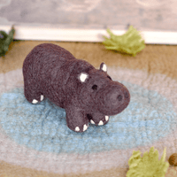 Tara TreasuresFelt Hippo Soft Toy