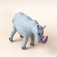 Tara TreasuresFelt Rhinoceros Soft Toy