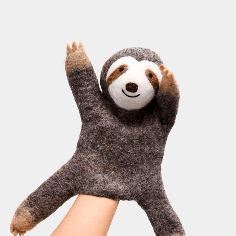 Tara TreasuresHand Puppet - Sloth