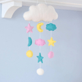 Nursery Mobile - Pastel Cloud Sweet Dreams