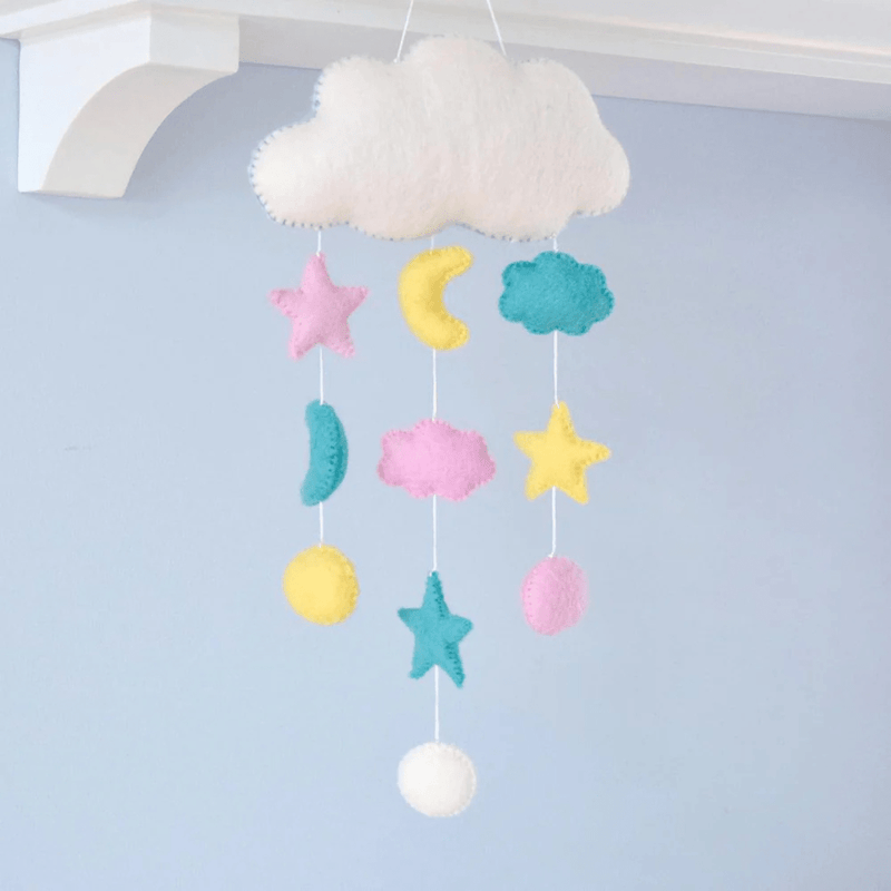Tara TreasuresNursery Mobile - Pastel Cloud Sweet Dreams