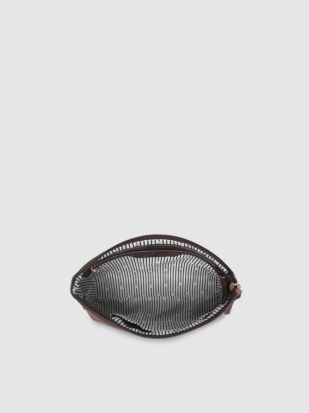 The Everyday Suedette Pouch - Suedette Chocolate