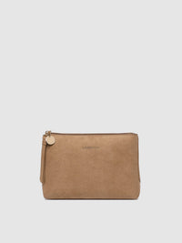 The Everyday Suedette Pouch - Suedette Honey
