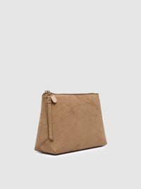 The Everyday Suedette Pouch - Suedette Honey