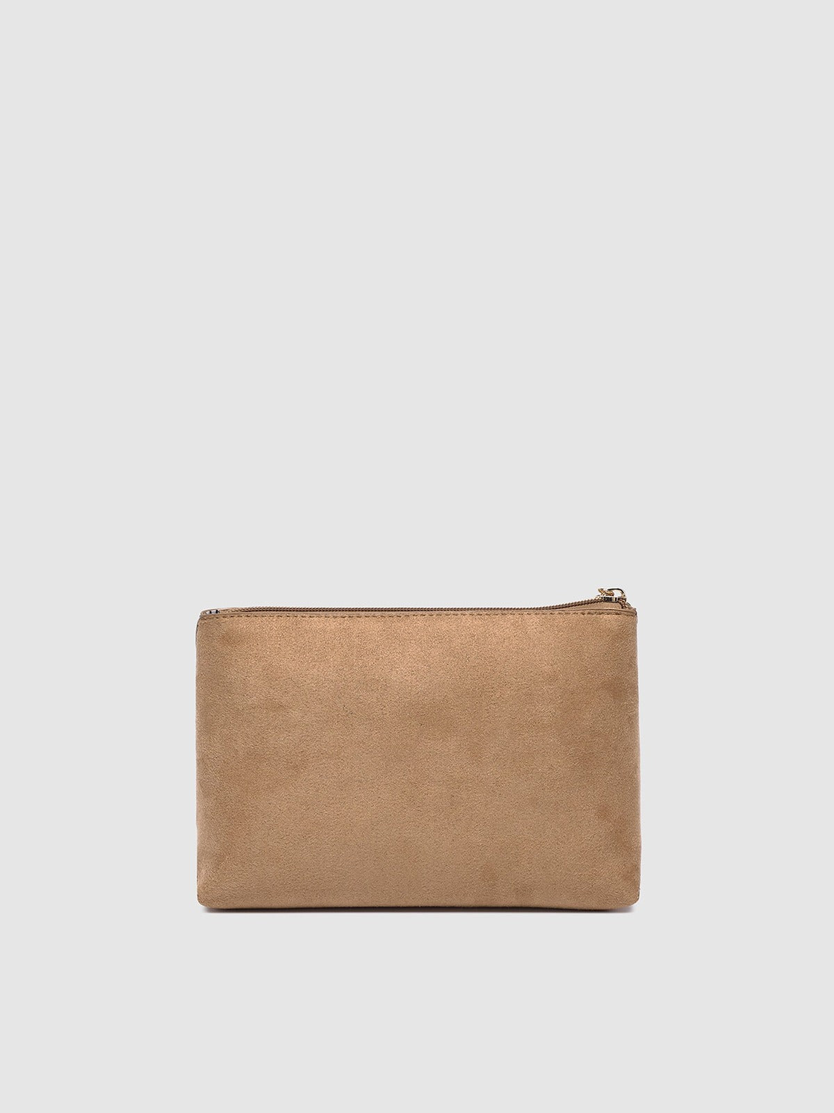 The Everyday Suedette Pouch - Suedette Honey