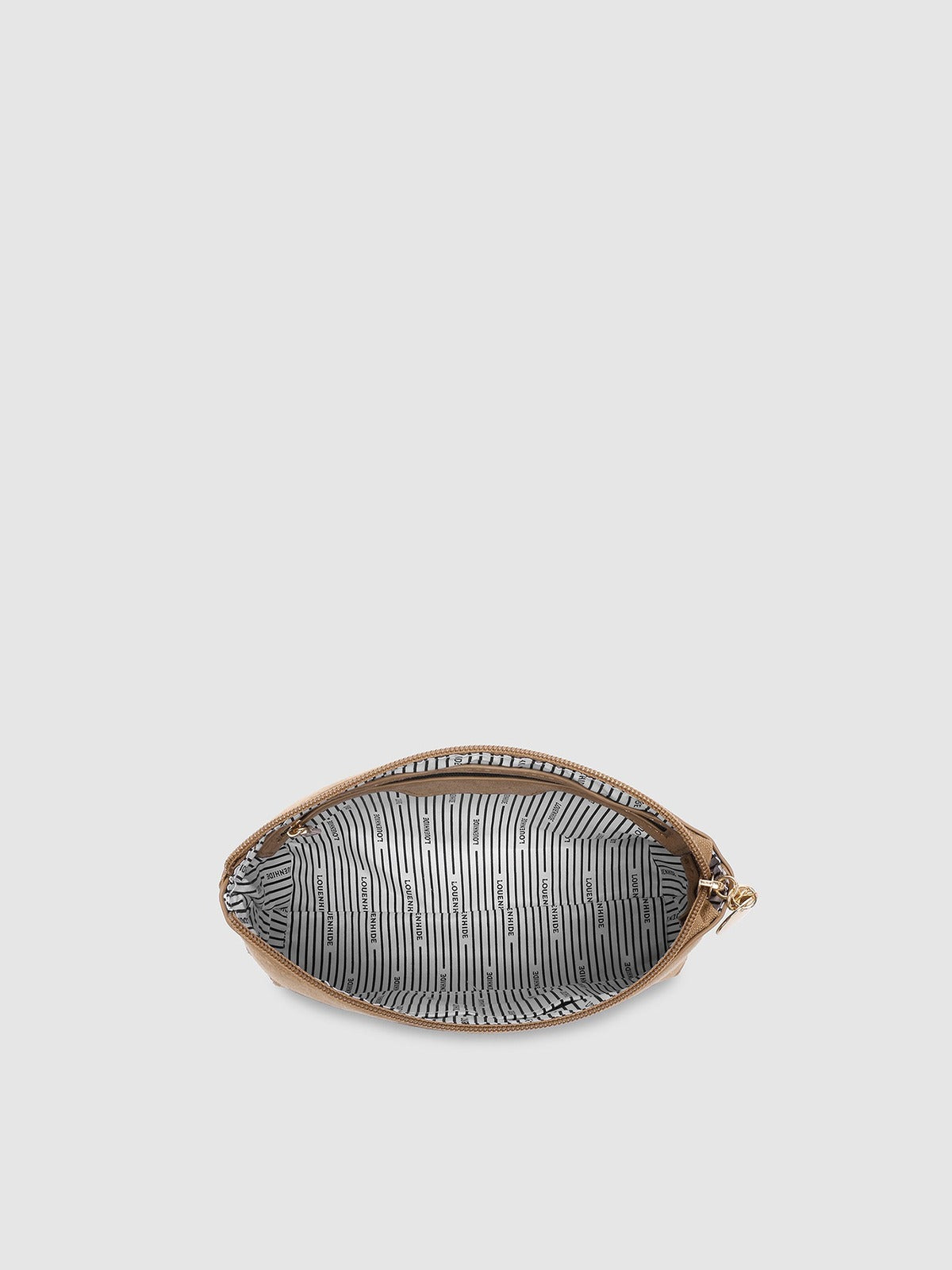 The Everyday Suedette Pouch - Suedette Honey