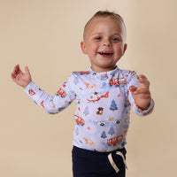 To The Rescue Long Sleeve Organic Bodysuit