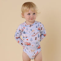 To The Rescue Long Sleeve Organic Bodysuit