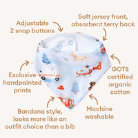 To The Rescue Organic Dribble Bib