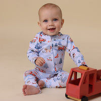 To The Rescue Organic Snugglesuit Convertible Romper
